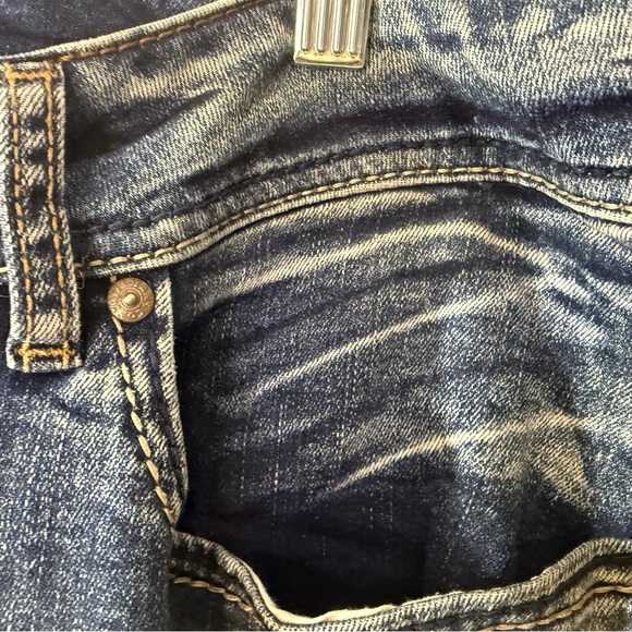 Avery High Rise Slim Bootcut Jeans Size 18 length 33 Power Stretch Denim - Picture 11 of 13
